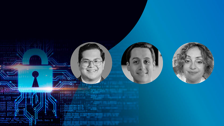 José Paúl Mendoza Villegas, Luis Alejandro Varas Hinojosa y Luis Alejandro Varas Hinojosa formaron la terna de expertos para abordar las claves de la LOPDP.