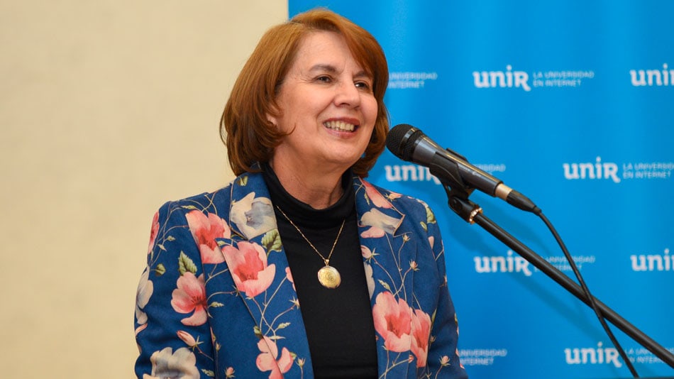 Rosalía Arteaga, presidenta del Consejo Asesor de UNIR para Ecuador.