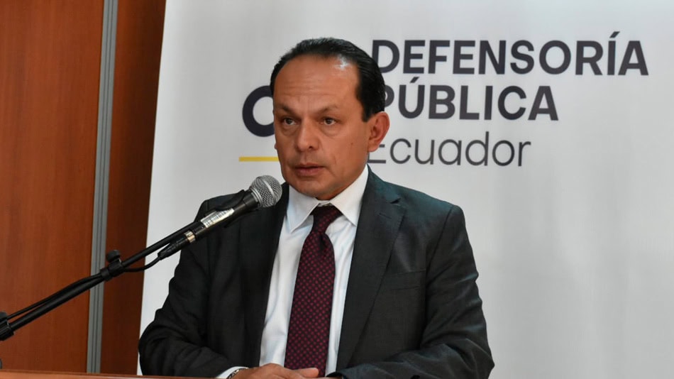 Ricardo Morales Vela, defensor público general del Estado,