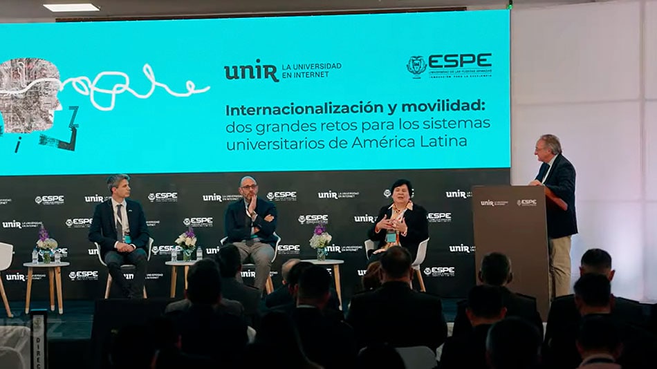 UNIR y ESPE ya han organizado eventos de forma conjunta, como la Jornada ‘Internacionalización y movilidad: dos grandes retos para los sistemas universitarios de América Latina’, celebrada en julio de 2023.