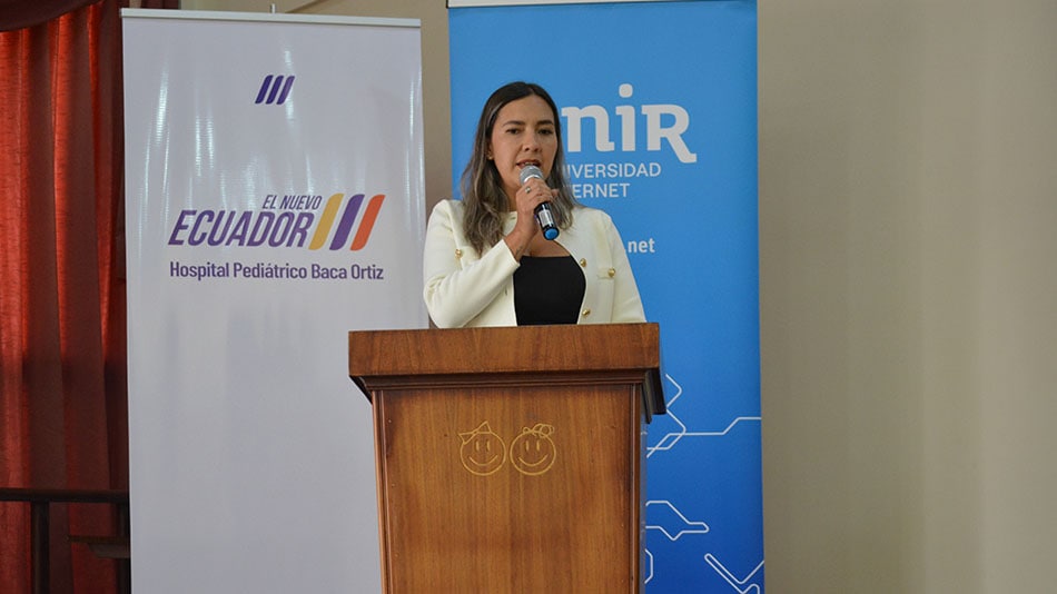 Evelyn Montenegro, directora nacional de Fortalecimiento Profesional y Carrera Sanitaria del MSP.