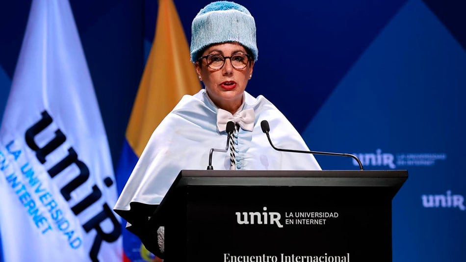 Adela López Martínez, vicerrectora de Estudiantes de UNIR,