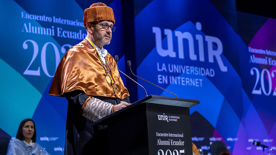 Rubén González, vicerrector de Organización y Planificación Académica de UNIR