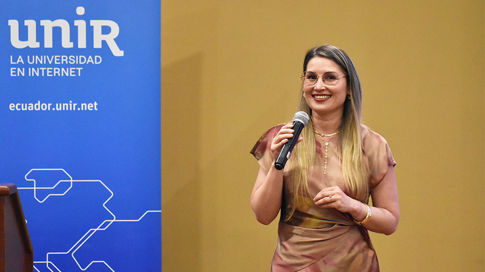 Mairelis Sánchez, directora de UNIR en Ecuador.