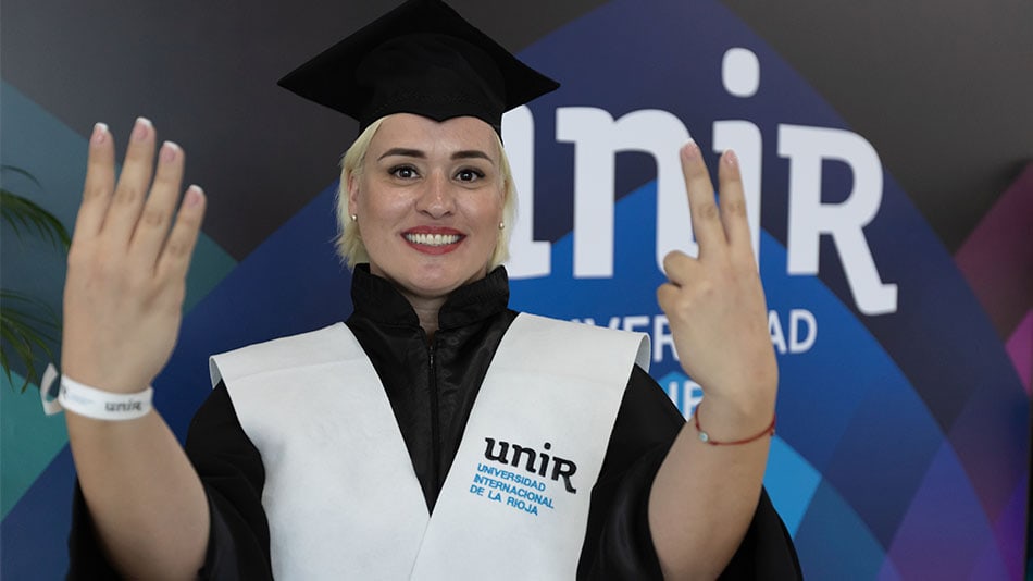 Mireia tiene seis maestrías, cuatro de ellas cursadas con UNIR.