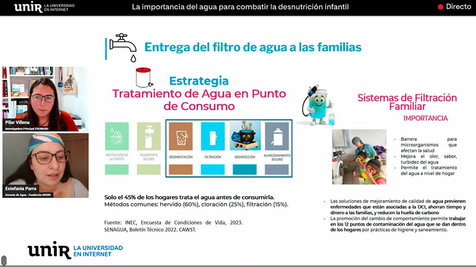 Los datos del proyecto se dieron a conocer en una open class de UNIR, dirigida por Pilar Villena.