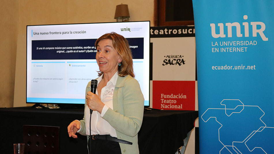 Elvira Marco, directora asociada del &aacute;rea de Artes de UNIR.