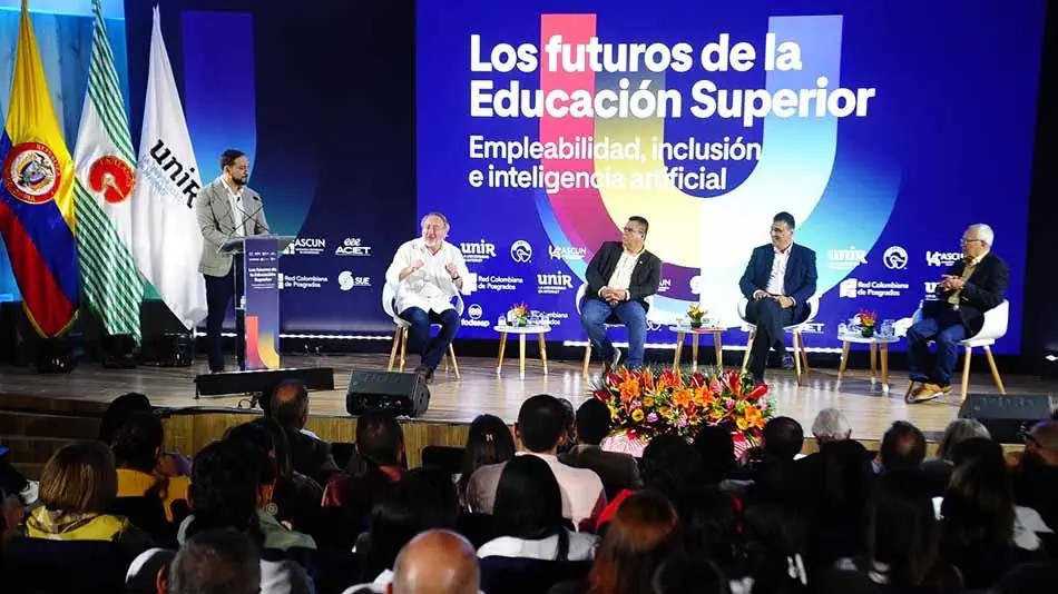 'Los Futuros de la Educación Superior' celebrado en Villavicencio (Colombia), el 20 de mayo 2026.