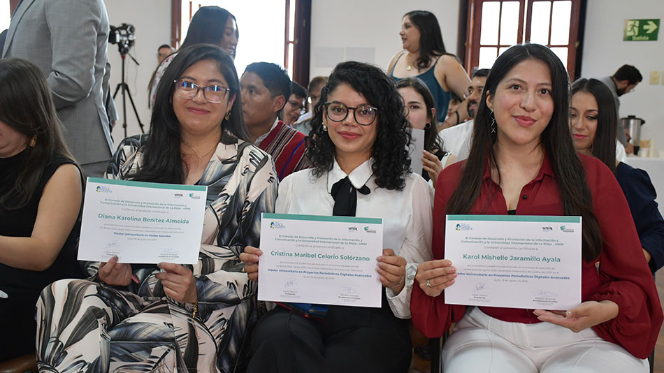 Beneficiarias de las becas 'Zoila Ugarte' de 2026.