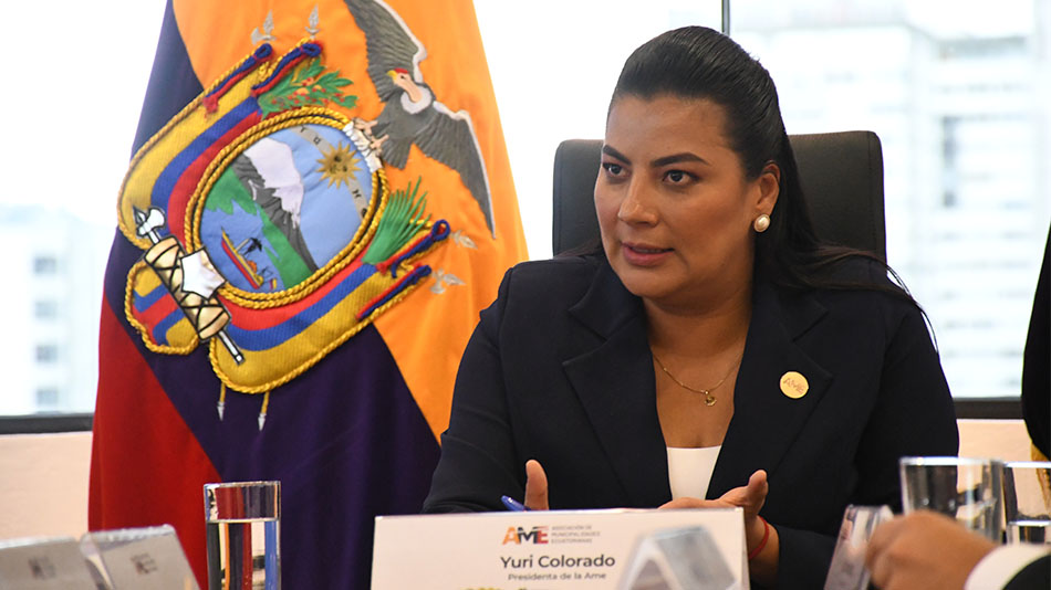 Yuri Colorado, presidenta de AME Nacional.