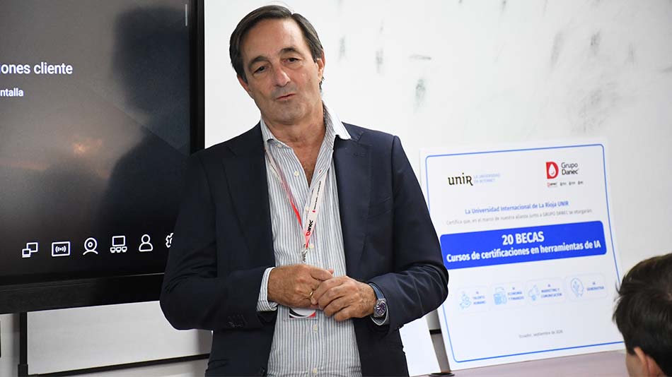 Luis Usera, director general de UNIR.