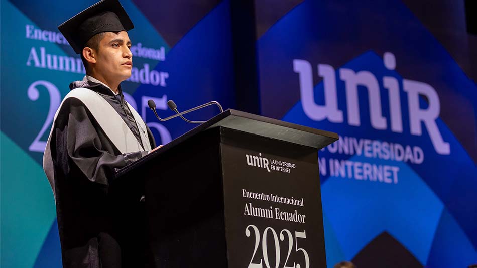 El discurso del alumno representa el sentir de cientos de estudiantes de UNIR.